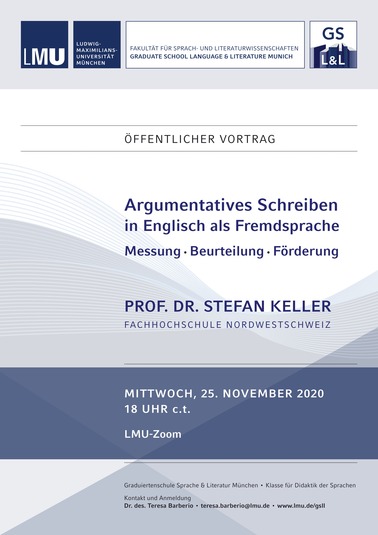 Guest Lecture Prof Dr Stefan D Keller Teaching English As A Foreign Language Lmu Munich