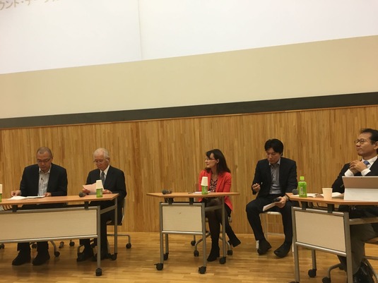 Panel discussion - Prof. Lütge,  International Symposium on Education, Tokyo University
