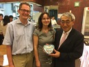 University of Tokai, Japan, October 2016 Christoph Lütge, Christiane Lütge and the Vice-President of Tokai University